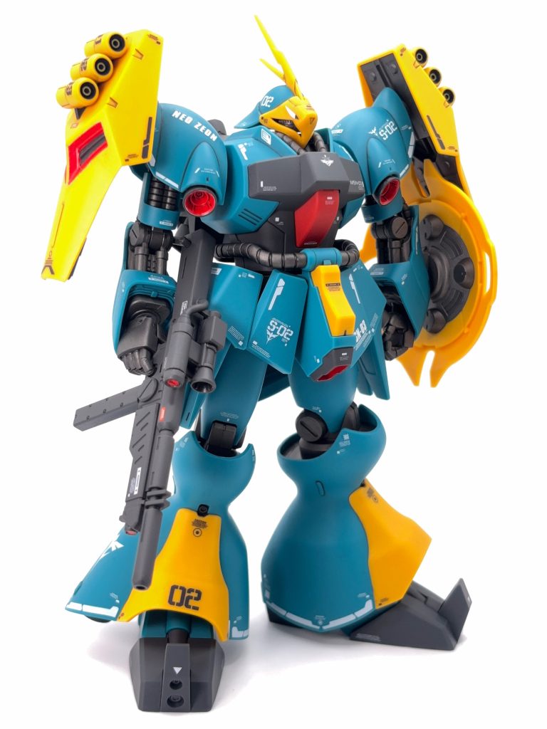 HGUC ヤクト・ドーガ（ギュネイ・ガス専用機）–4枚目/制作者：ハヤマオ