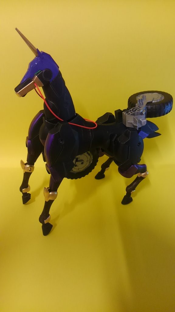 支援メカのシュヴァル・シュヴァルツは風雲再起をプチ改造。