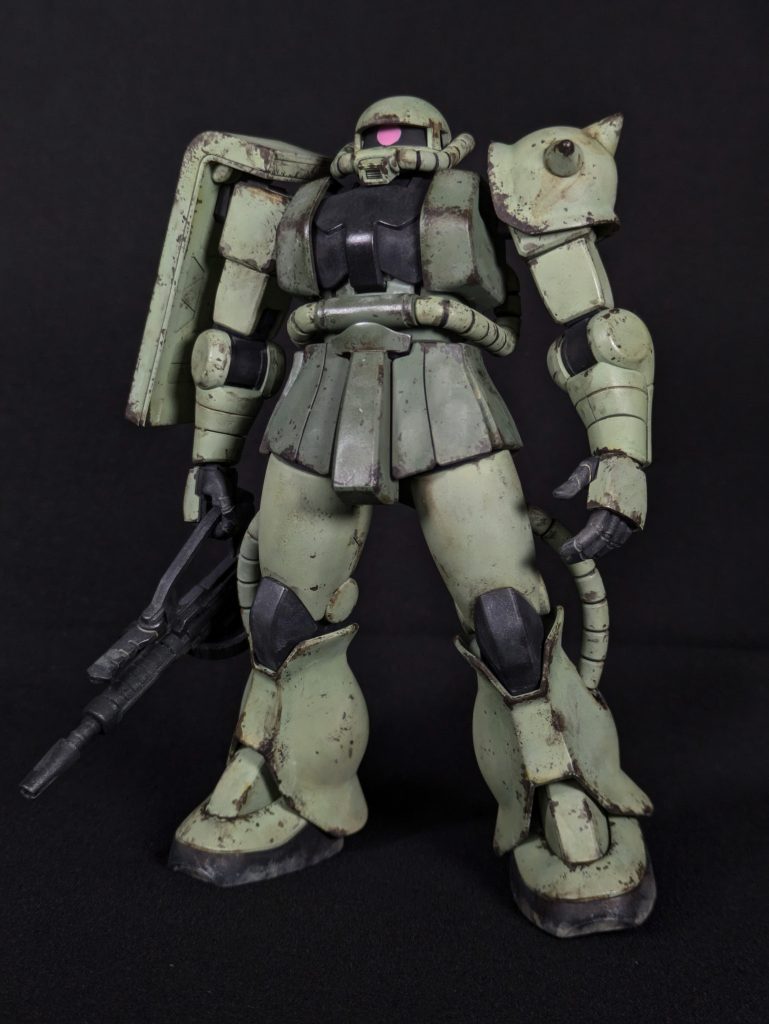 ウェザリングの練習です