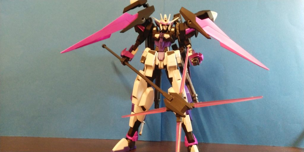 追加兵装のビームソーサーロッド。