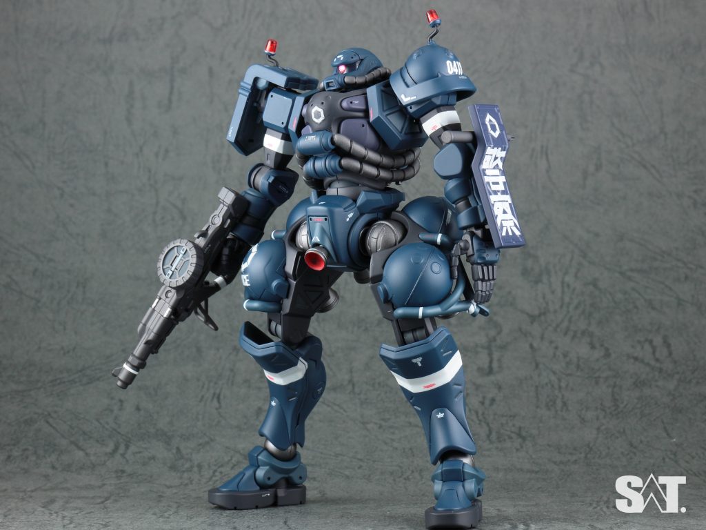 HG 1/144 軍警ザク/POLICE ZAKU–2枚目/制作者：SAT