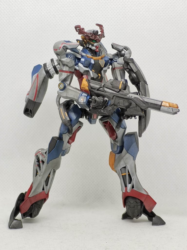 ガンダムジークアクス(シルバーコート仕上げ)–3枚目/制作者:yukidaruma