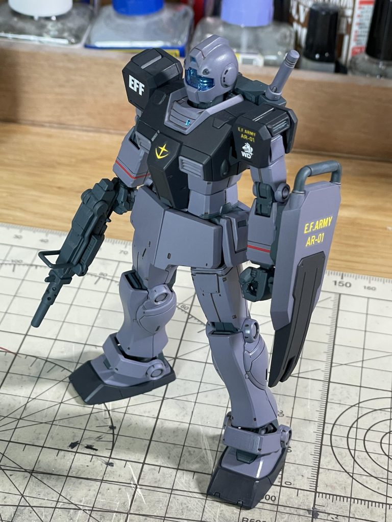 デカール類はマーキング類のみとし、シンプルに仕上げました。