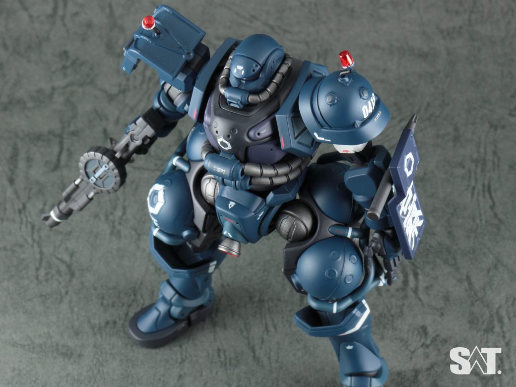 HG 1/144 軍警ザク/POLICE ZAKU–5枚目/制作者：SAT