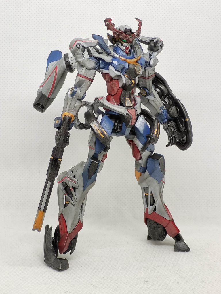 ガンダムジークアクス(シルバーコート仕上げ)–7枚目/制作者:yukidaruma