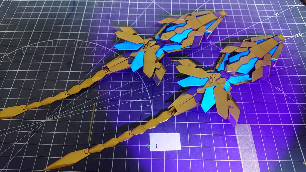 サイコフレームの発光表現もいい感じ！