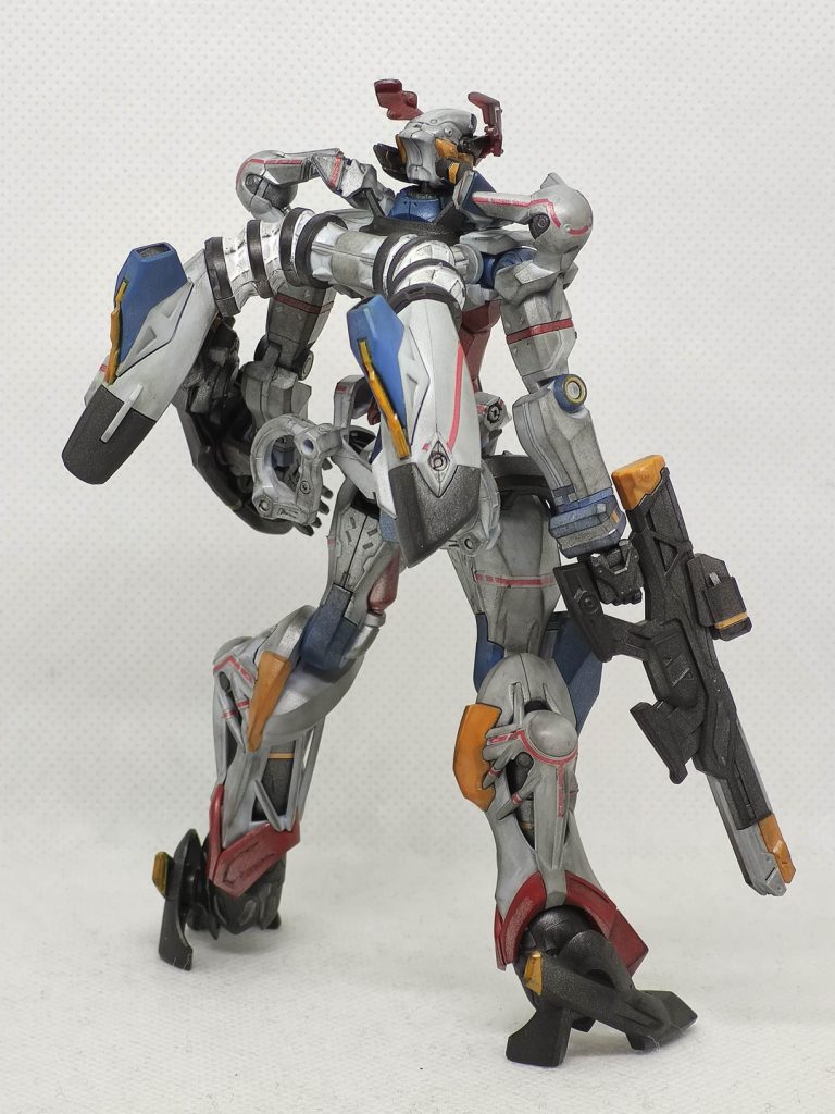 ガンダムジークアクス(シルバーコート仕上げ)–8枚目/制作者:yukidaruma