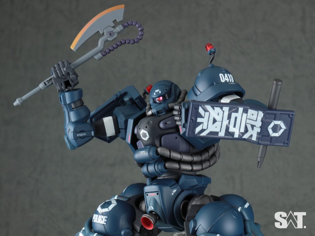HG 1/144 軍警ザク/POLICE ZAKU–8枚目/制作者：SAT