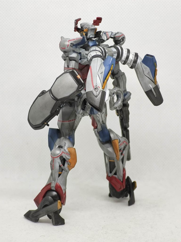 ガンダムジークアクス(シルバーコート仕上げ)–9枚目/制作者:yukidaruma