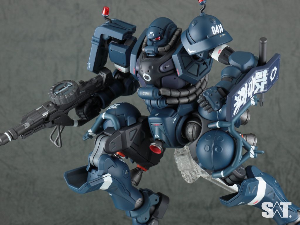 HG 1/144 軍警ザク/POLICE ZAKU–9枚目/制作者：SAT