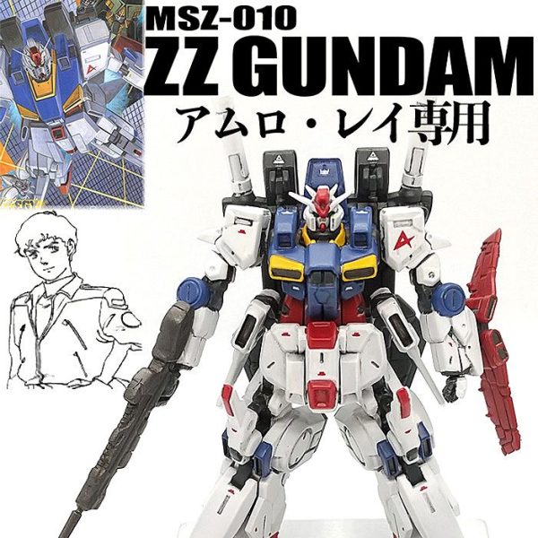 アーティファクト ZZガンダム｜Kyomusukeさんのガンプラ作品
