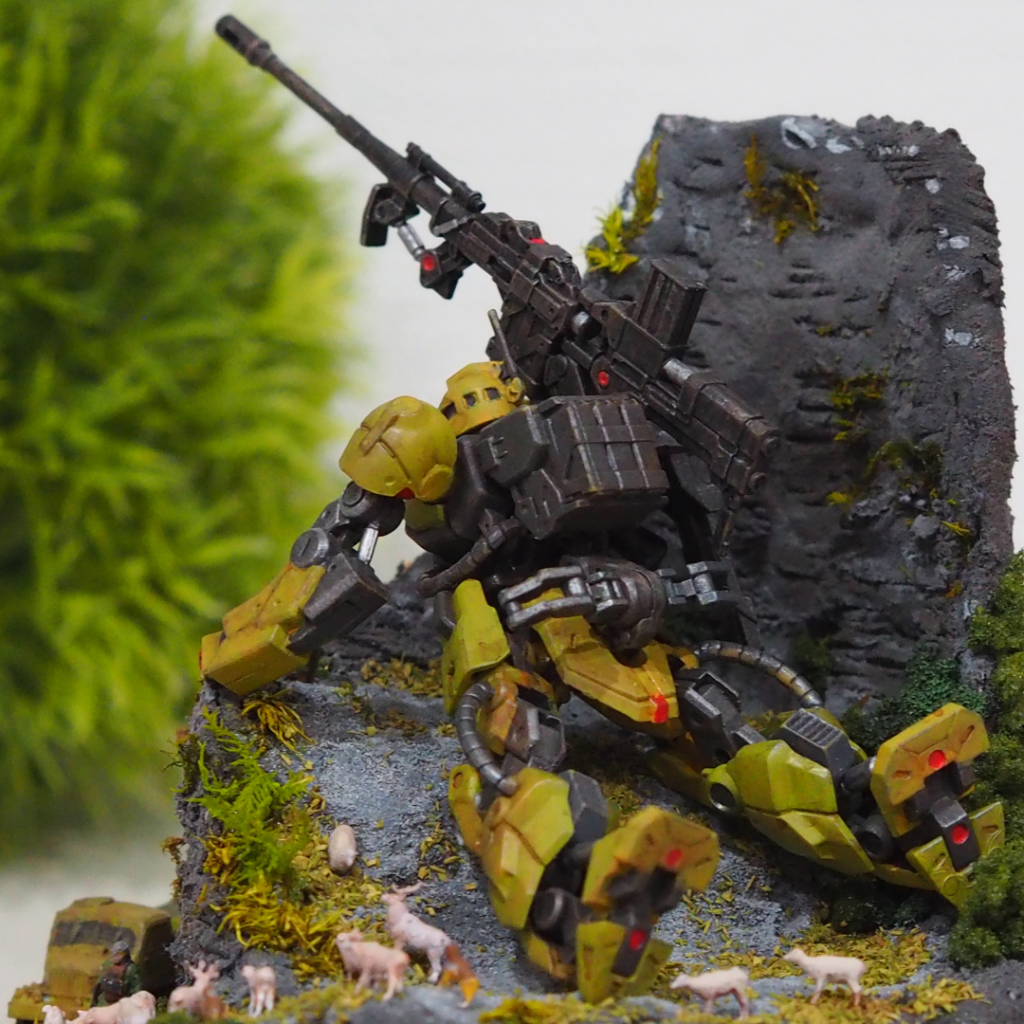 大型化されたキャノン砲。