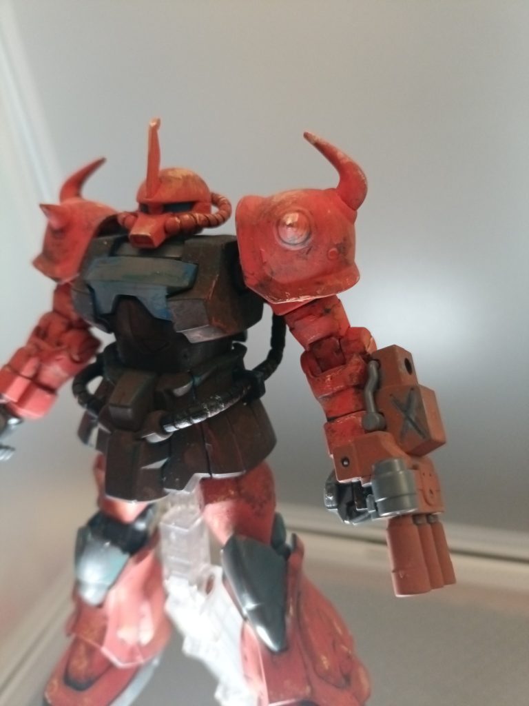 グフ・カスタム シャア仕様–4枚目/制作者：はんごう