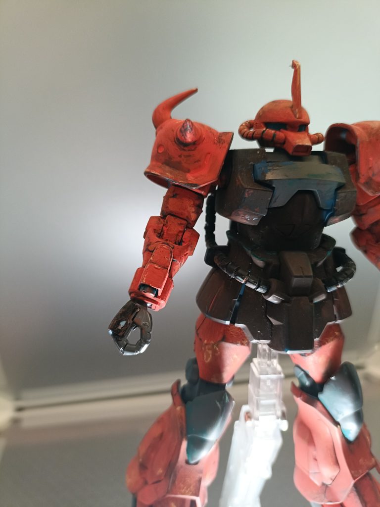 グフ・カスタム シャア仕様–3枚目/制作者：はんごう