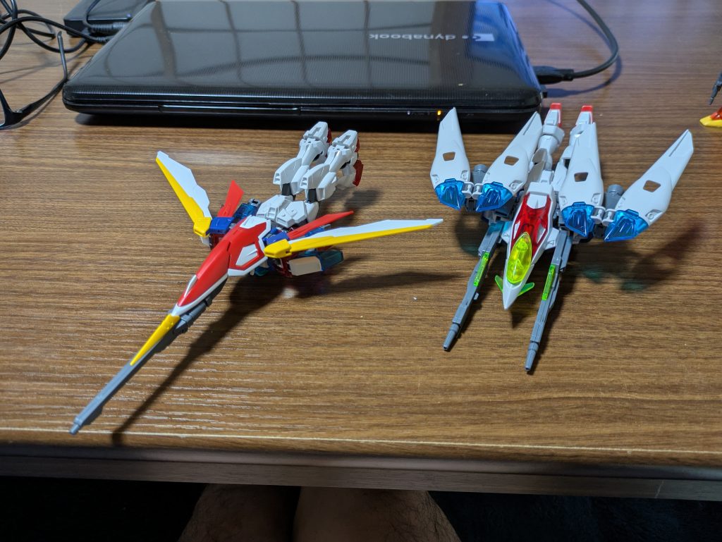 入れ替え変形。組み替えただけです。塗装など行ったらもう一度載せる予定です〜。