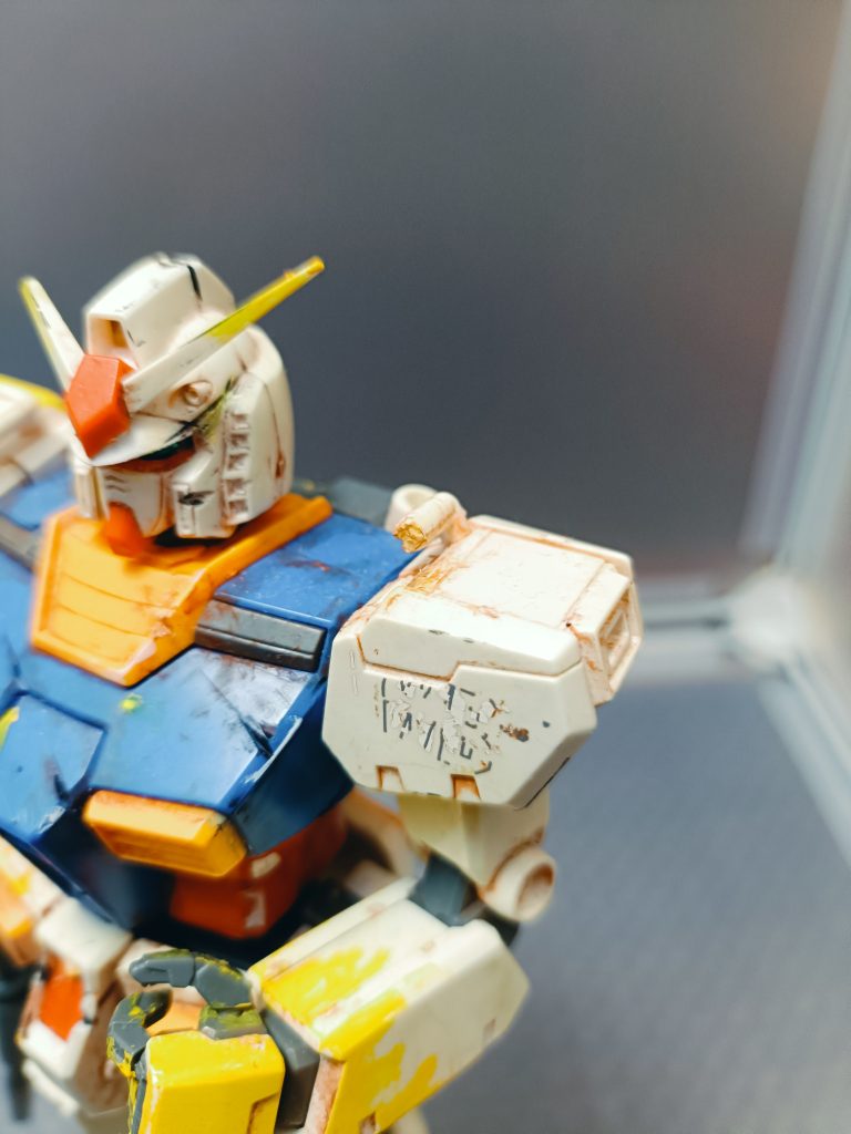 方のところはニッパーで吹き飛ばしました！