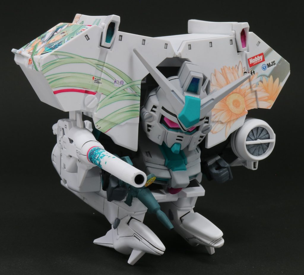 合体させると塗装が剥げるの!