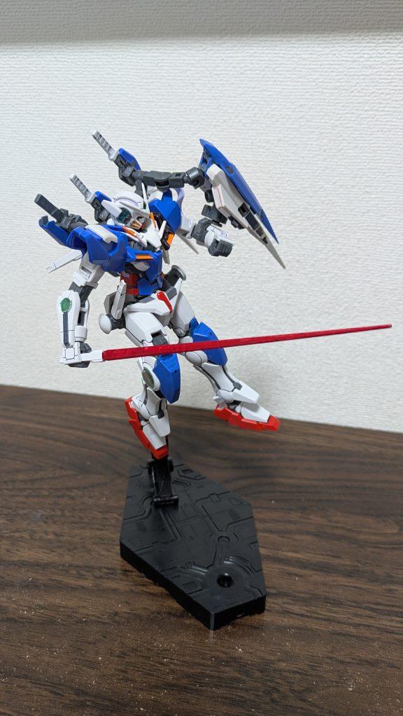 ビームサーベルもうちょっとピンク色にしたかったのですが、、、というのが嘘みたいに