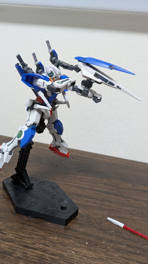 2つのGNドライヴを直結してGNシールドvから極太ビームがでる、、、はず