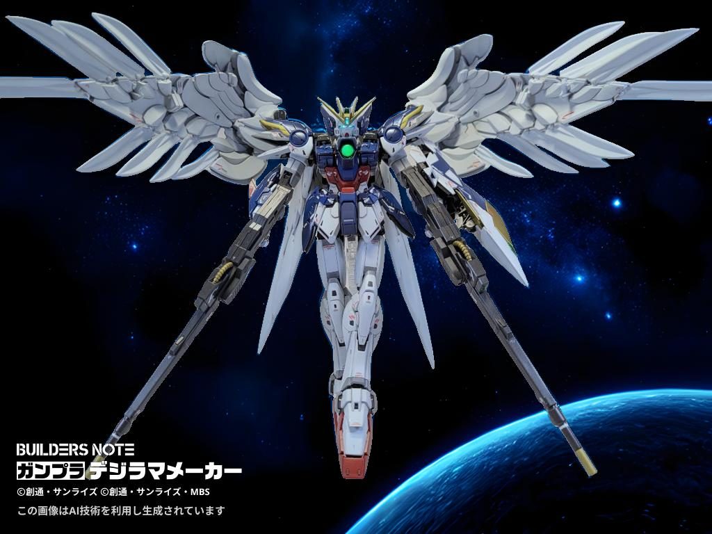 ビルダーズ・ノートのジオラマメーカーでそれっぽく背景にした。