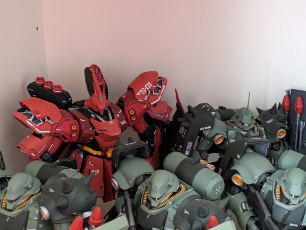 MGの存在感がたまらなく好きなのですが、置き場所には困りますね…もう少し撮影技術を磨いたら撮り直しますー