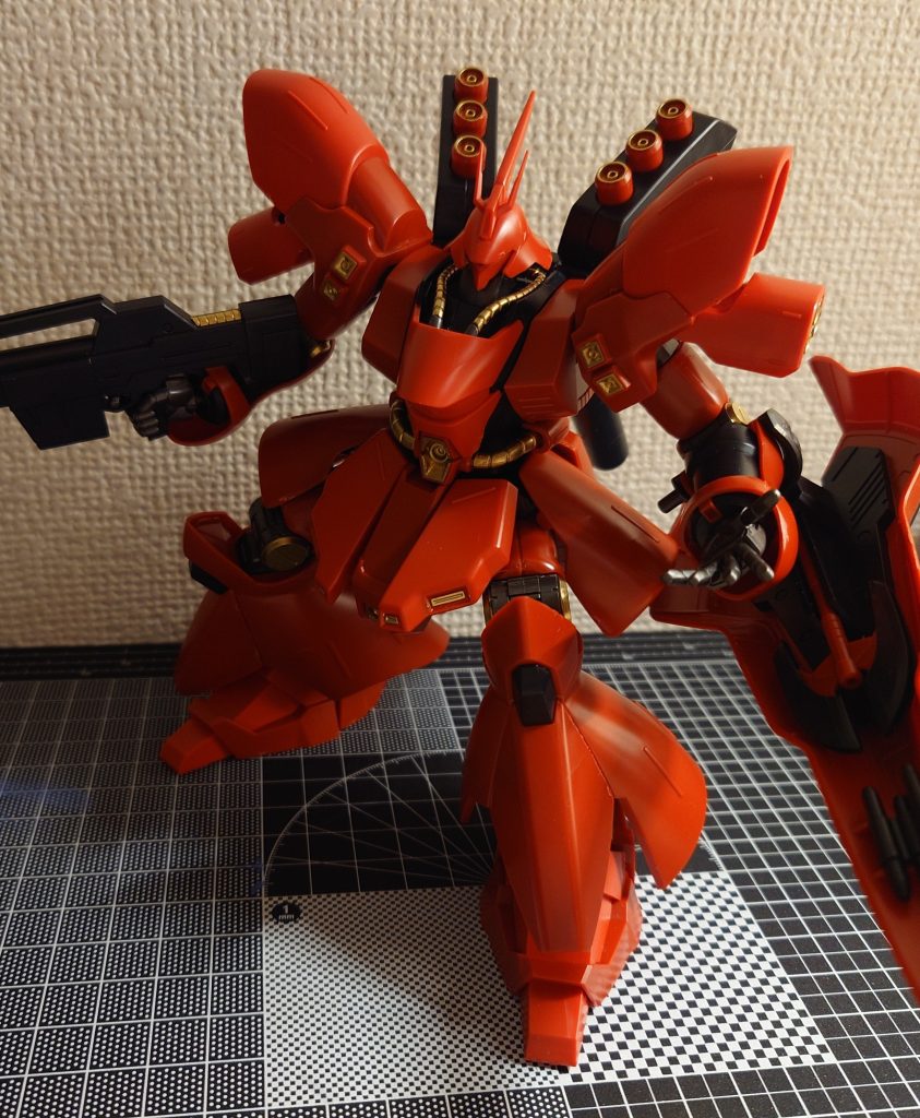 ほぼ素組みの状態がコチラ。キット自体とても気に入っているので、手を加えて見てさらに良くできれば、写真を再度アップしたいと思います。