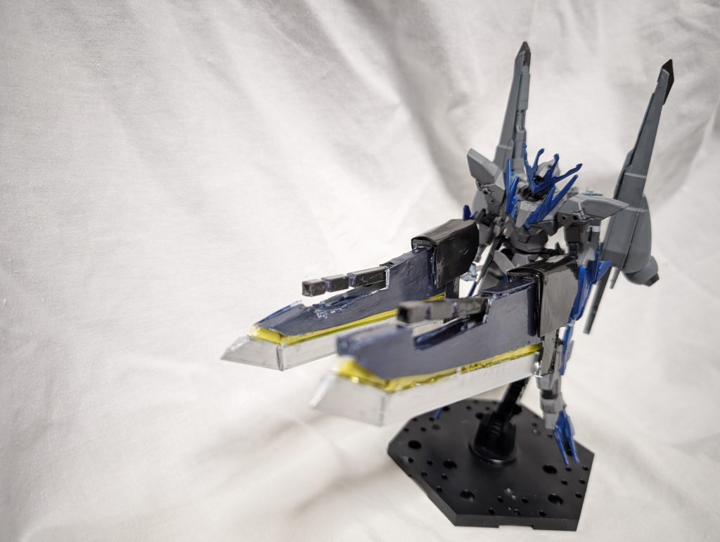 砲身展開ギミックを搭載しました。