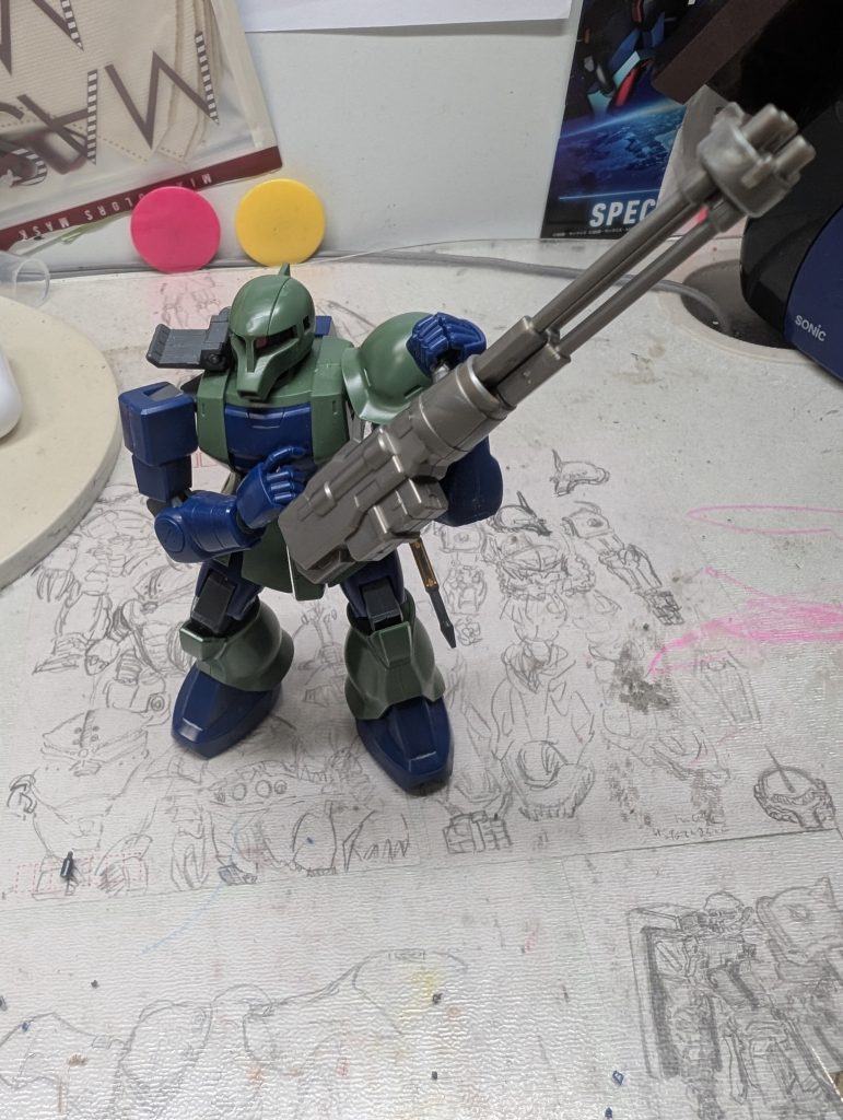 昨年夏の一番くじよりガトリング砲。何気に一番好きです。