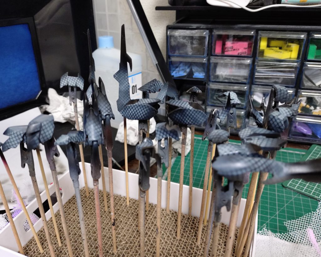 この上から更に白でグラデーションかけました。