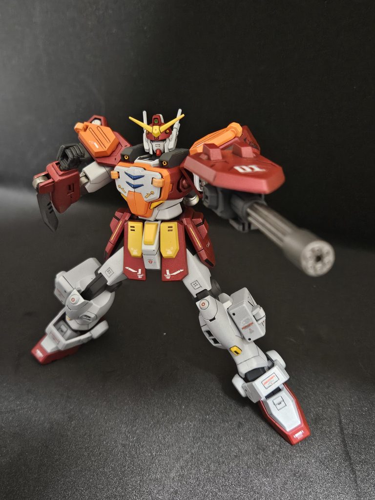 説明書や箱横のポージングを真似て撮影📸