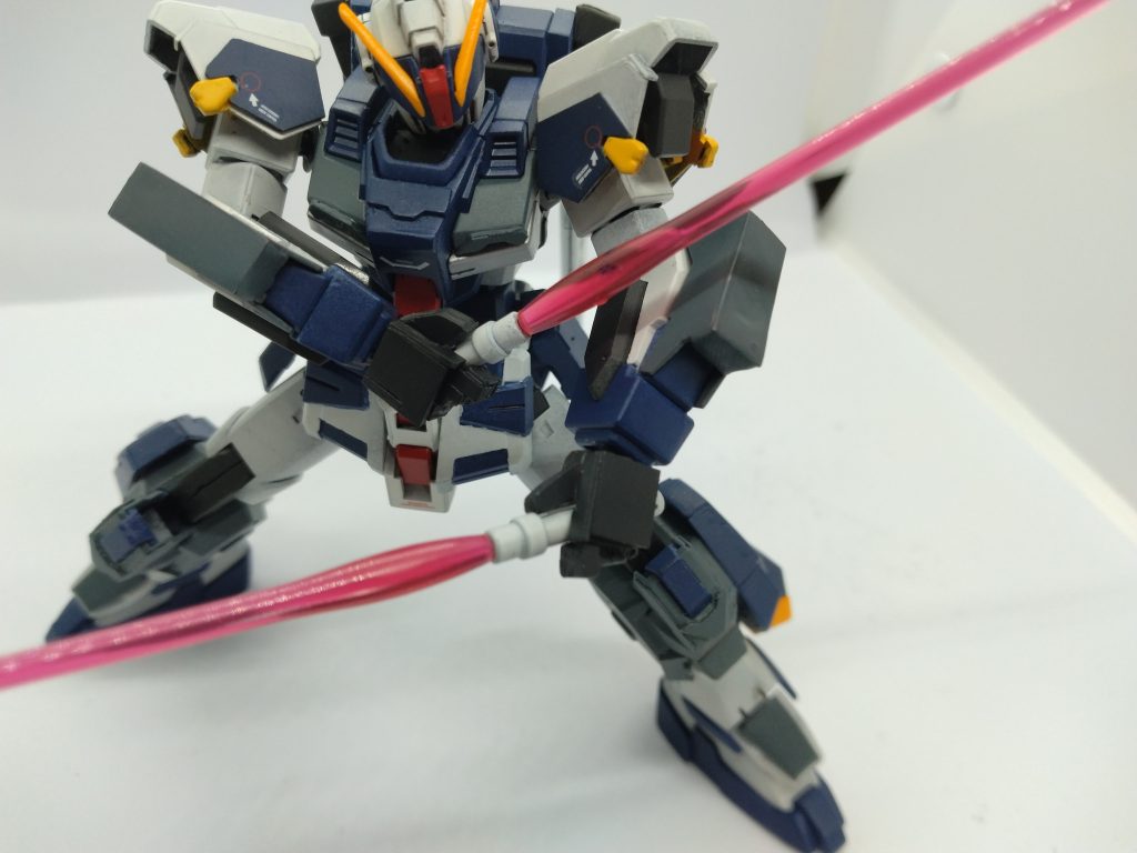 初のハンドパーツフルスクラッチ接続部だけ30mmジム・クゥエルとかのサーベル持ち手が欲しかったので作った