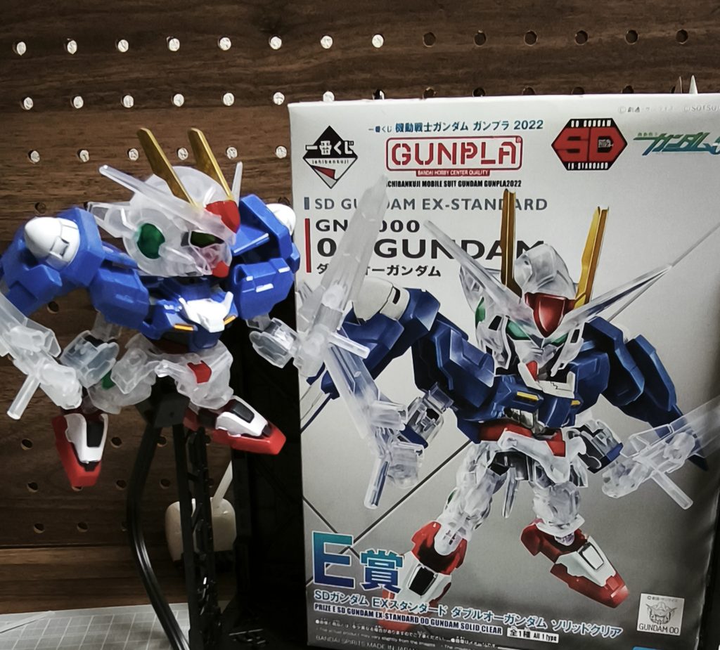 ダブルオーガンダム SD ソリッドクリア–5枚目/制作者：しろたん