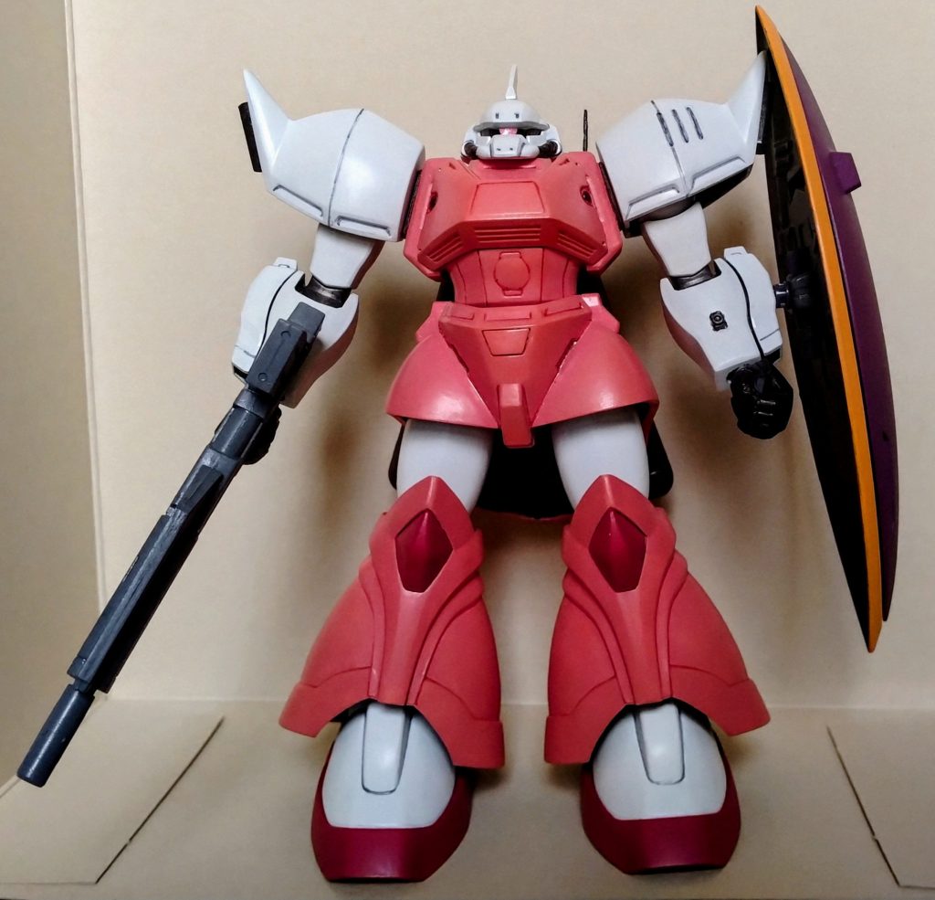 画像追加UC0090ということで指揮官用ギラドーガのビームマシンガンを持たせましたコンパクトで使いやすそうです