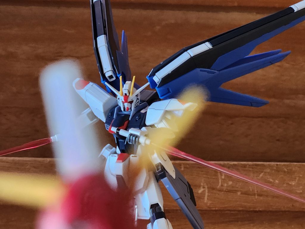 28話。ぼやけてるけどセイバーの後頭部。