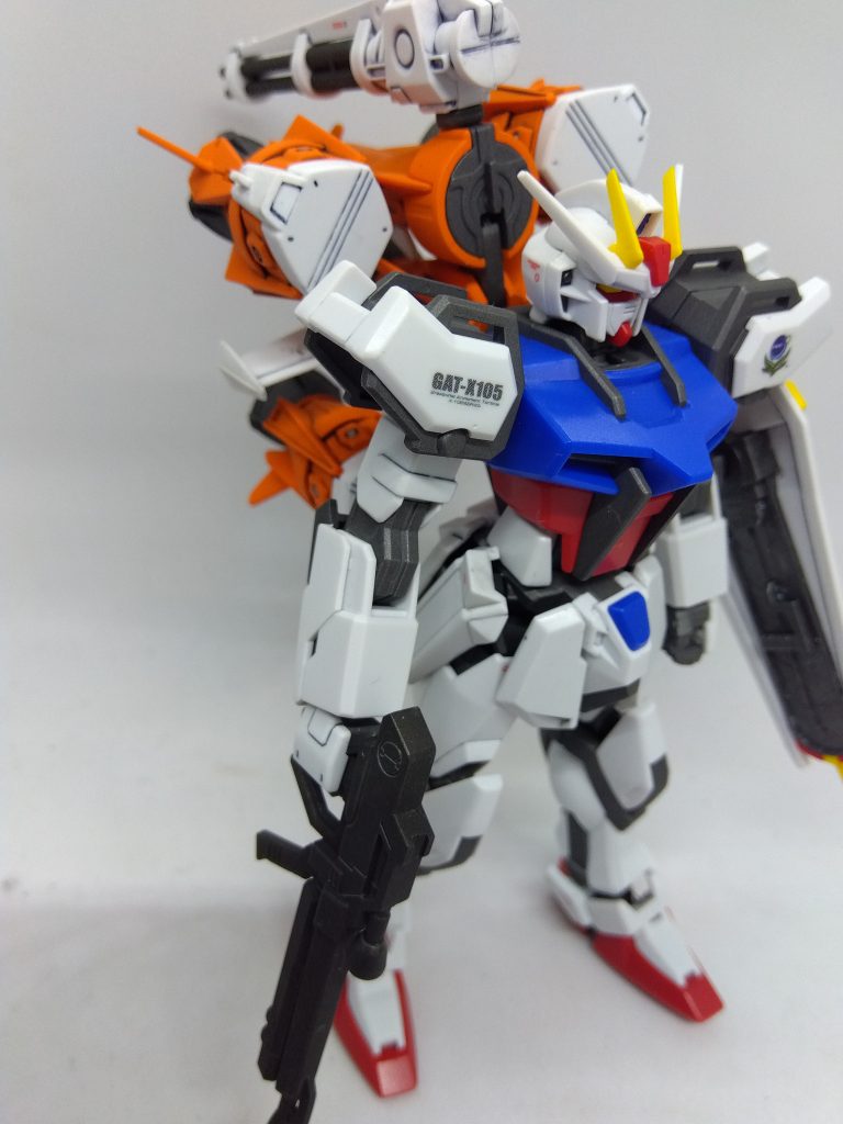 以前作ったストライクとドッキング。やっぱあるなら付けたいよ。