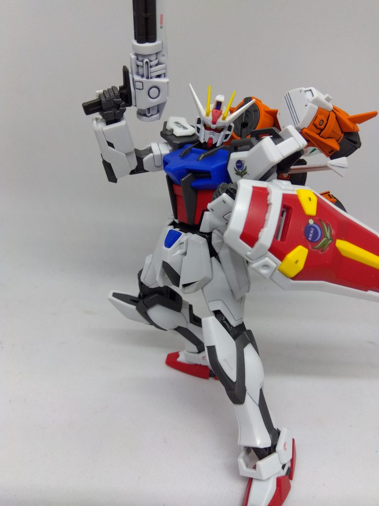 合体状態の決めポーズ。 