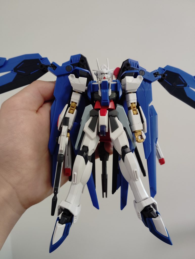 翼展開。緊急で写真を撮ったから展開が結構しょぼい…💦