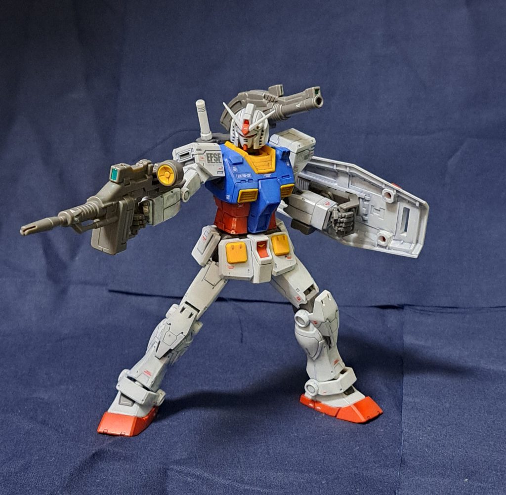 HG ガンダム オリジン版–4枚目/制作者：Roto