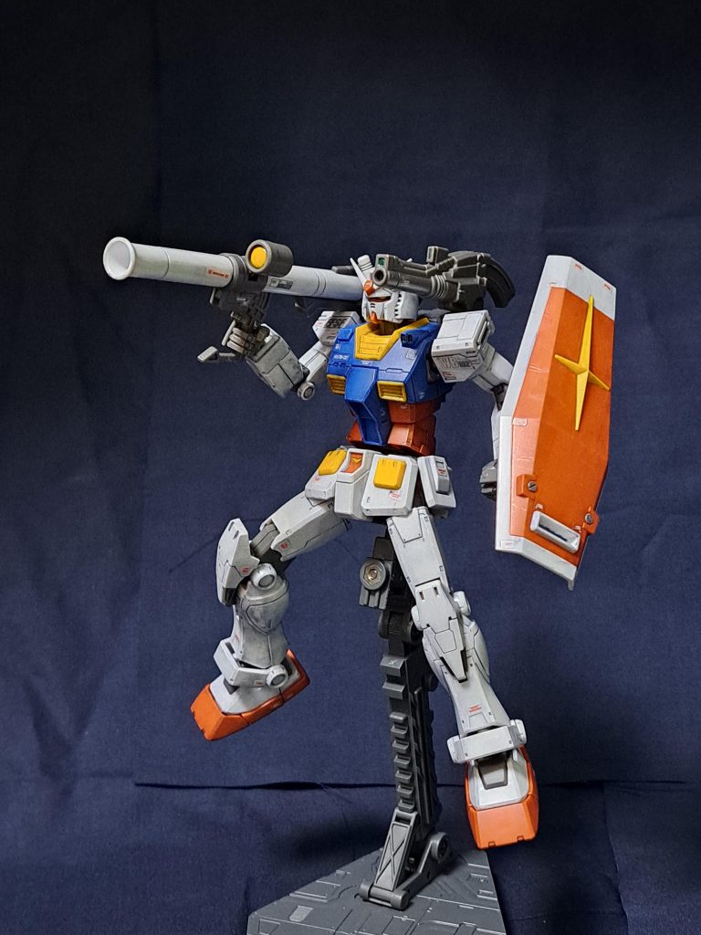 HG ガンダム オリジン版–5枚目/制作者：Roto