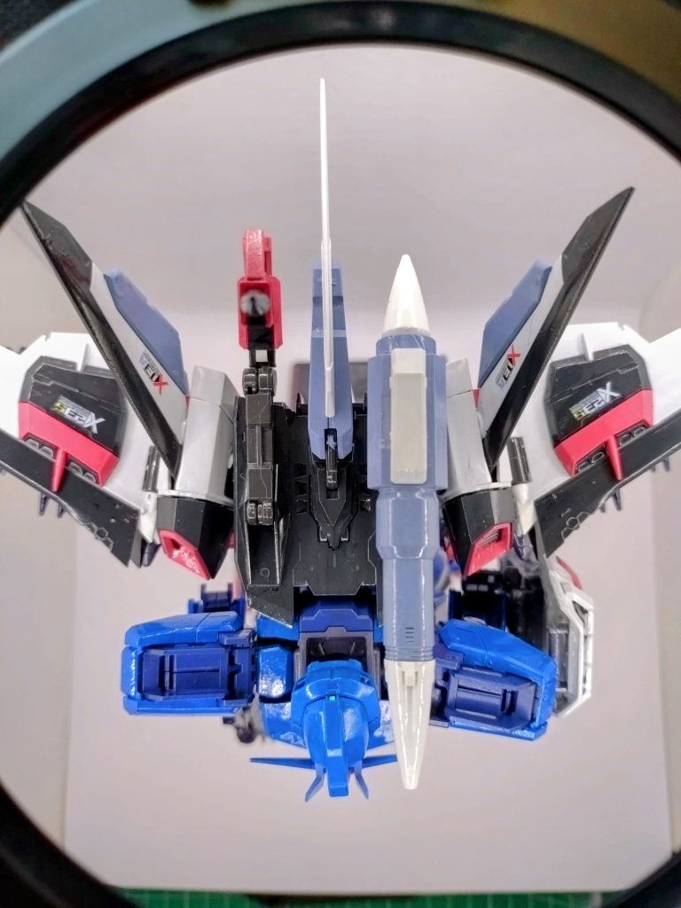 上から撮影してみました。オオトリは特に色を変えたりしてないので、ある意味シンプルです。