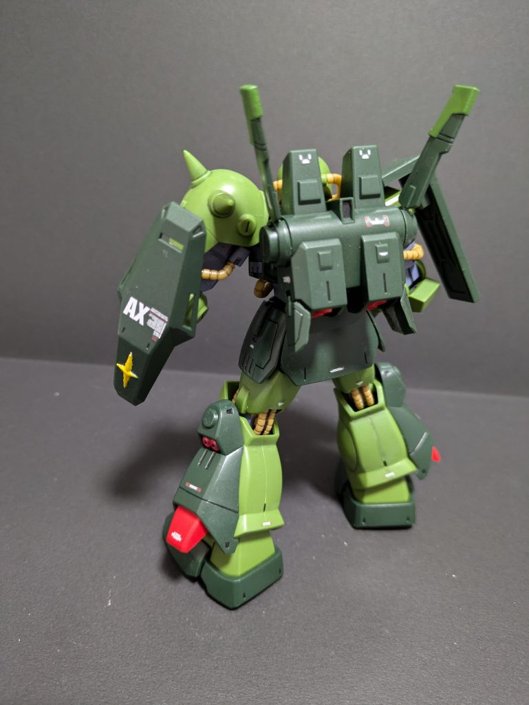 今回も部分塗装とデカールで簡単フィニッシュ