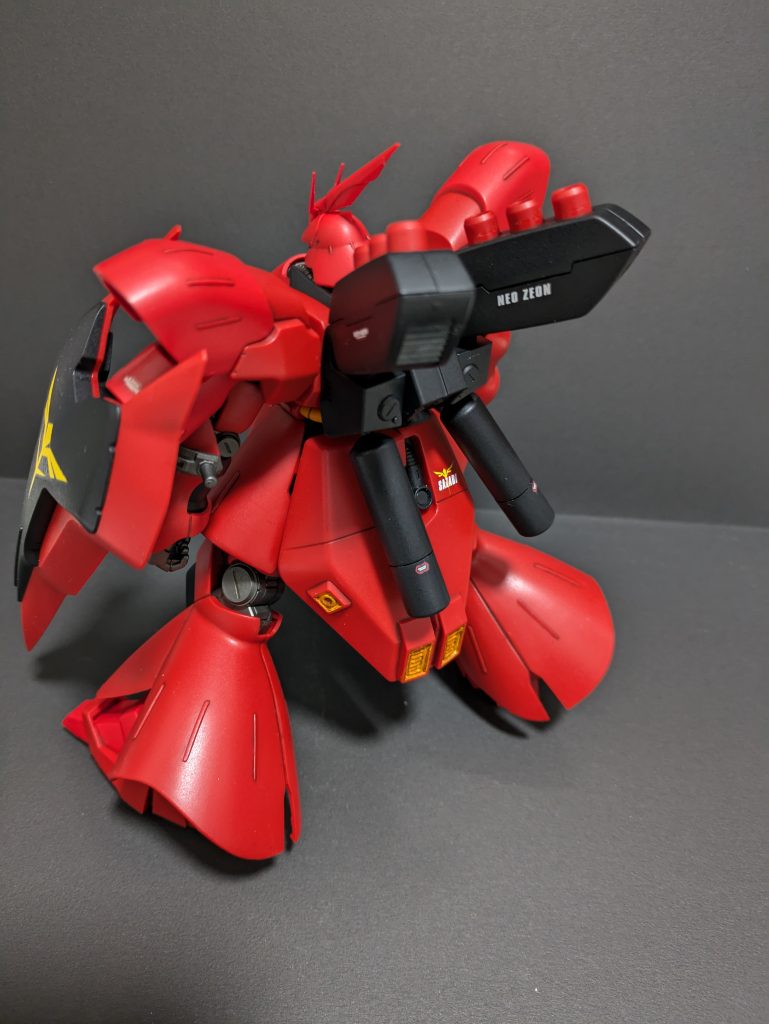 ゲートや破損だけで大きな改修はせず、簡単仕上げに