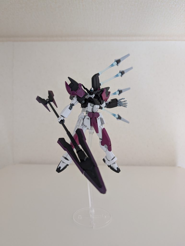 レジェンドガンダムのドラグーンエフェクトはそのままつけれます。