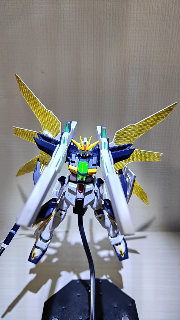 懐中電灯によるツインサテライトキャノン発射イメージ