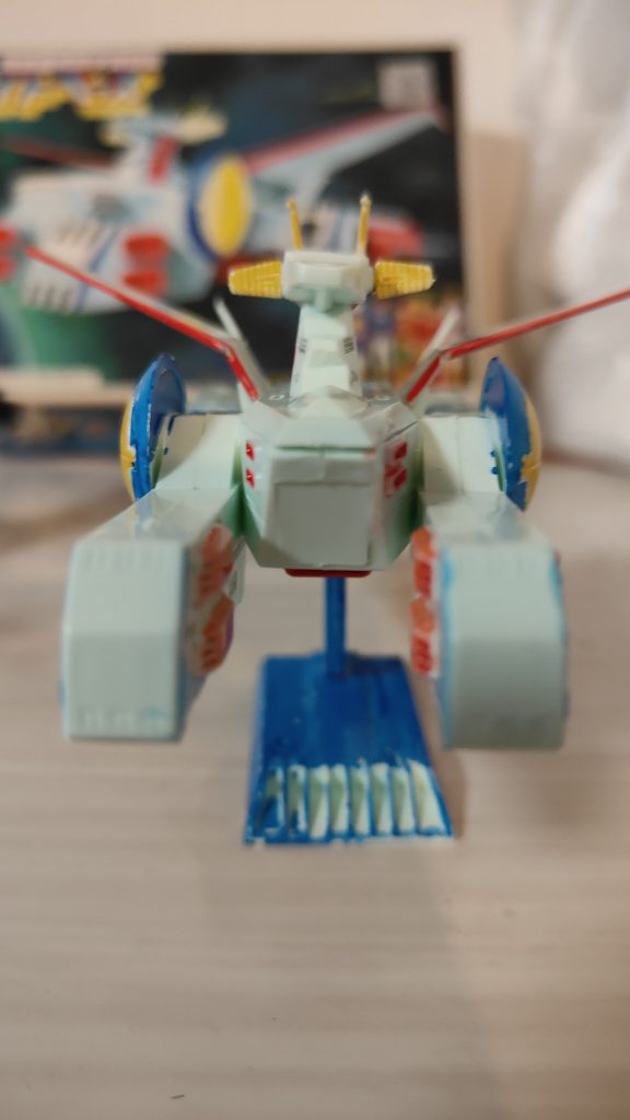 前後左右から見てもきれいに塗れてると思います