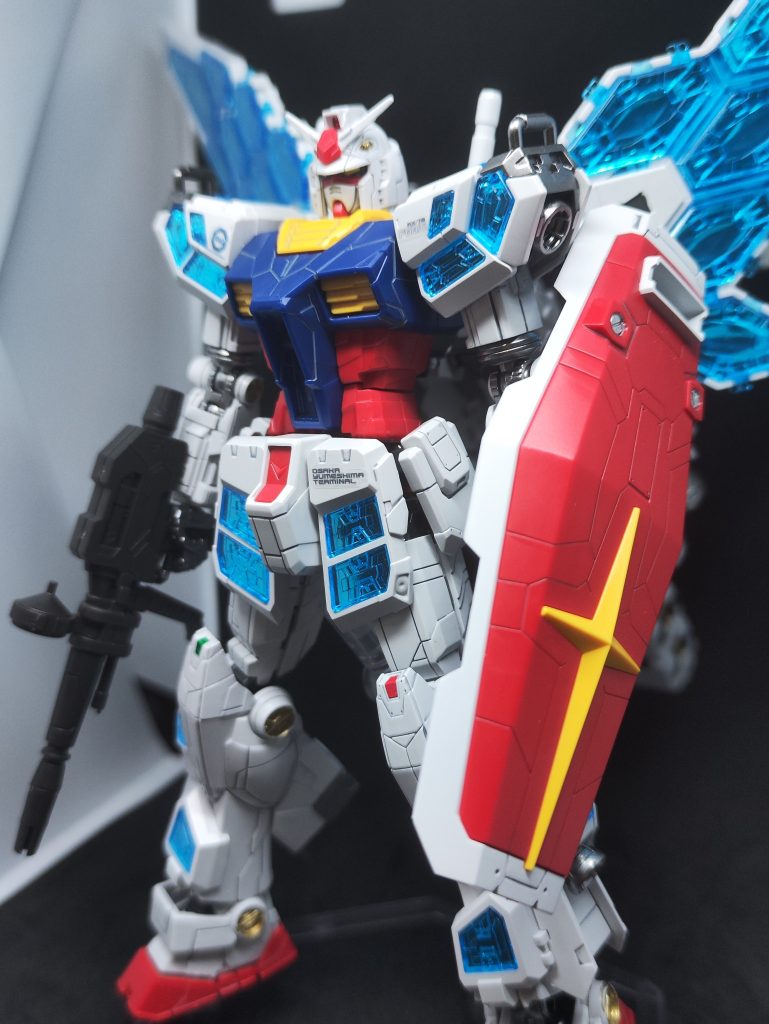 1/144　RX78F00/E グラスフェザー–5枚目/制作者：@teddedvirukisu