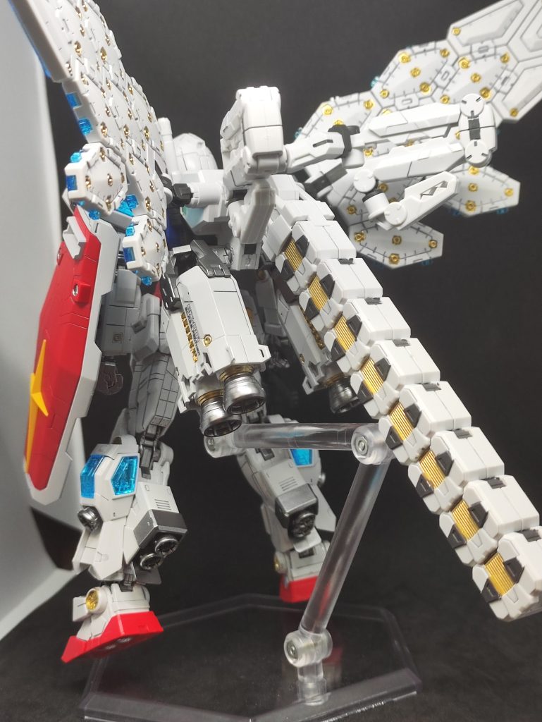 1/144　RX78F00/E グラスフェザー–2枚目/制作者：@teddedvirukisu