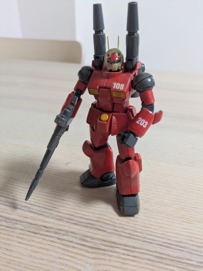 ウェザリングと光沢トップコートでしたげました。カッコいい!