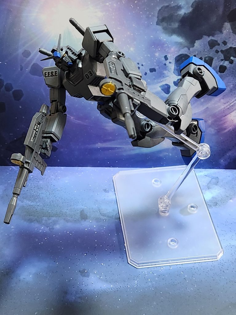 「まちがいない。青いガンダムです。」高機動型に2丁拳銃はロマンあるね！