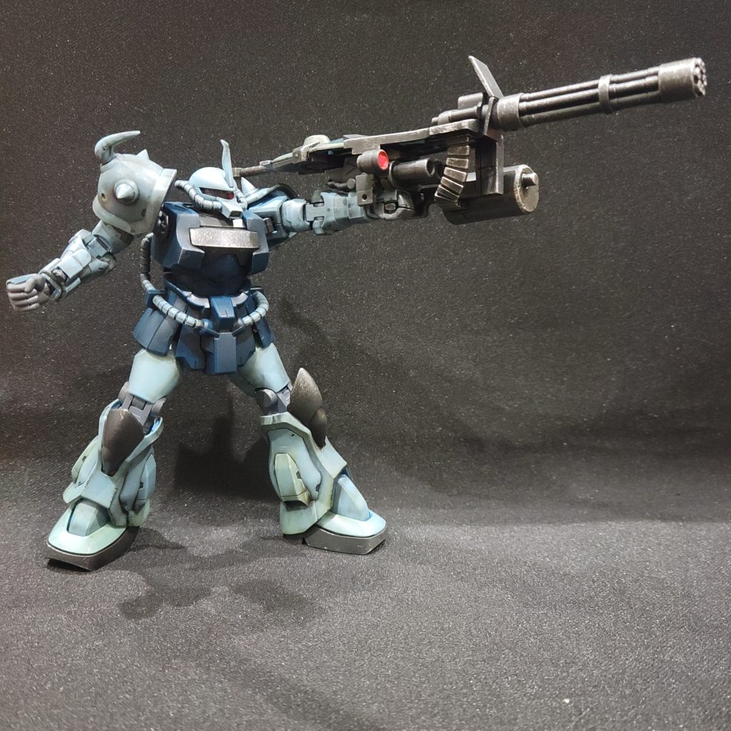 シールドガトリング掃射この弾幕にはトリガーハッピーな総統閣下もにんまり